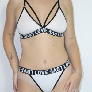 Conjunto Love White 2 Piezas